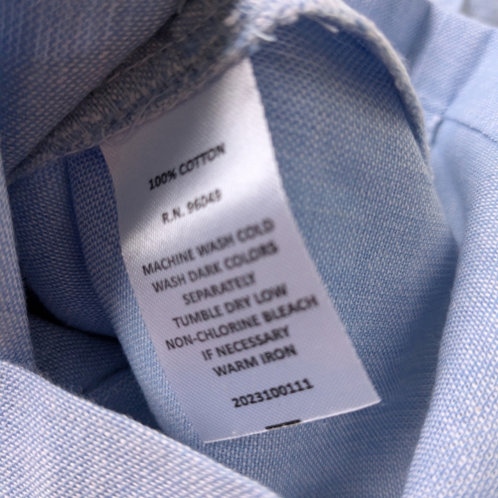 {Poppet & Fox} NEW Tailored Chambray Shorts - Picture 8 of 8